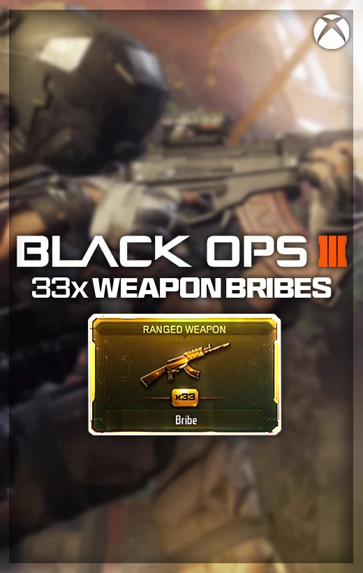 BO3 33x Weapon Bribes, Grand Slam & More! (Xbox One/Series X/S)