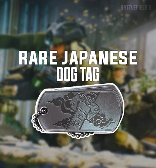 BF6 Japanese LIMITED Dog Tag