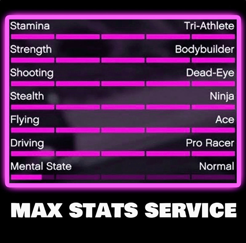 GTA V MAX SKILLS UNLOCK