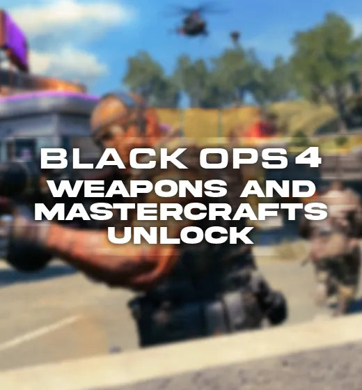 BO4 Blackmarket Unlock All DLC Weapons and Weapons Mastercrafts
