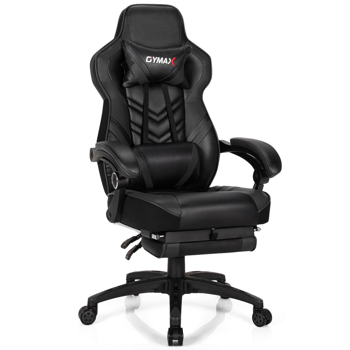 Adjustable Gaming Chair with Footrest - NEXVADO