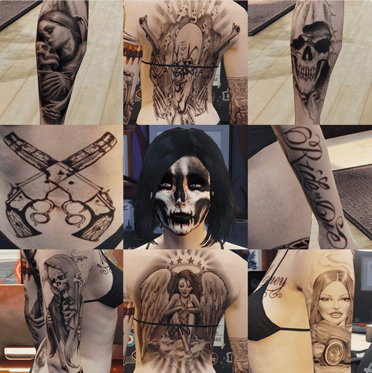 ALL TATTOOS UNLOCK - NEXVADO