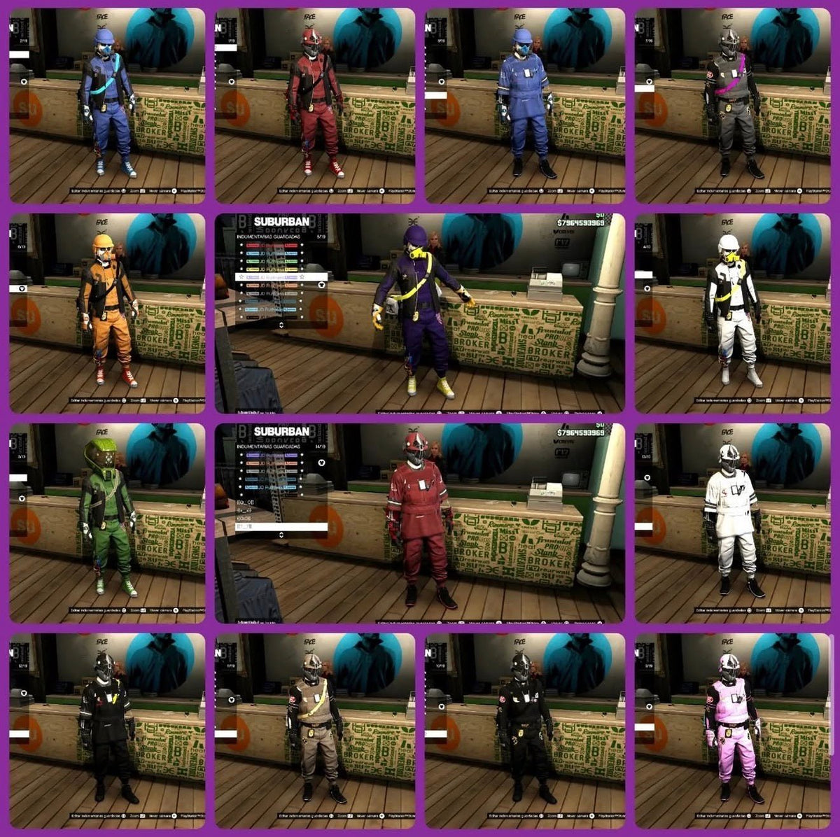 GTA V MODDED OUTFITS - NEXVADO