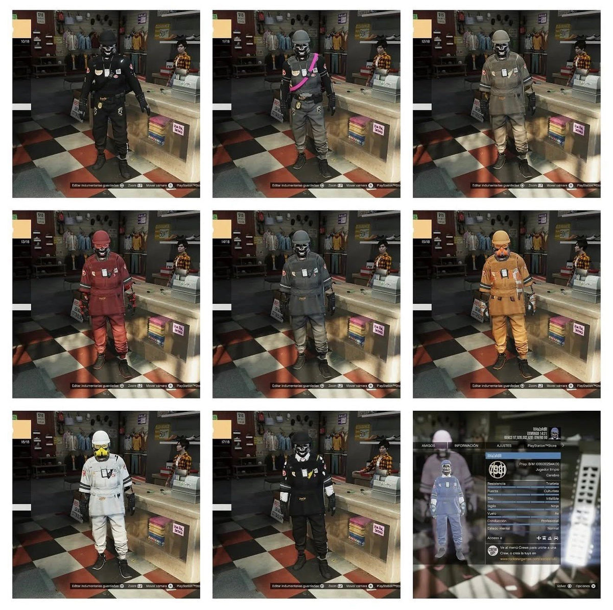 GTA V MODDED OUTFITS - NEXVADO