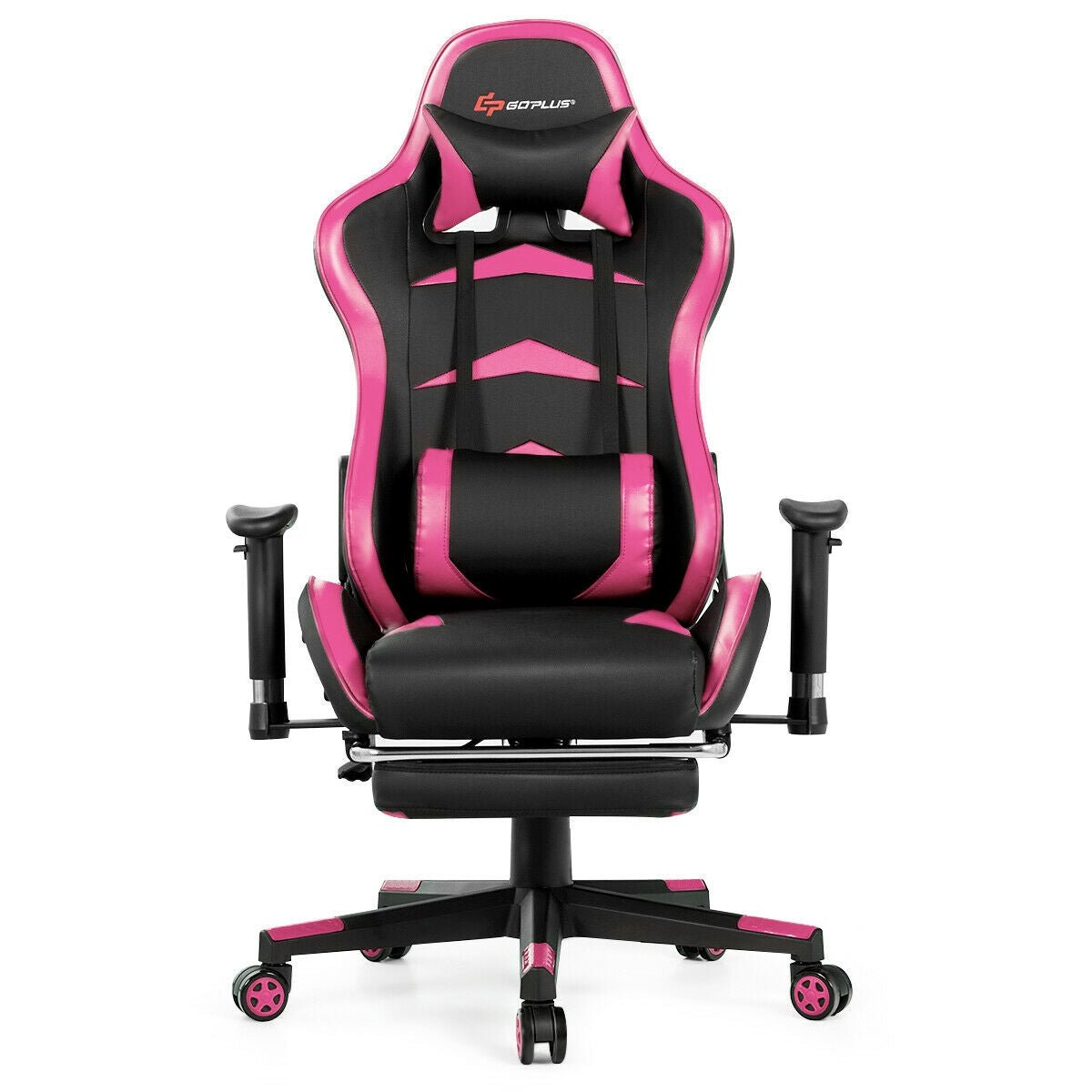 Massage Gaming Chair with Footrest - NEXVADO