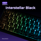 XVX M67 JadeStone Interstellar Black Tri-Mode RGB Mechanical Keyboard - NEXVADO