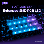 XVX M67 JadeStone Interstellar Black Tri-Mode RGB Mechanical Keyboard - NEXVADO