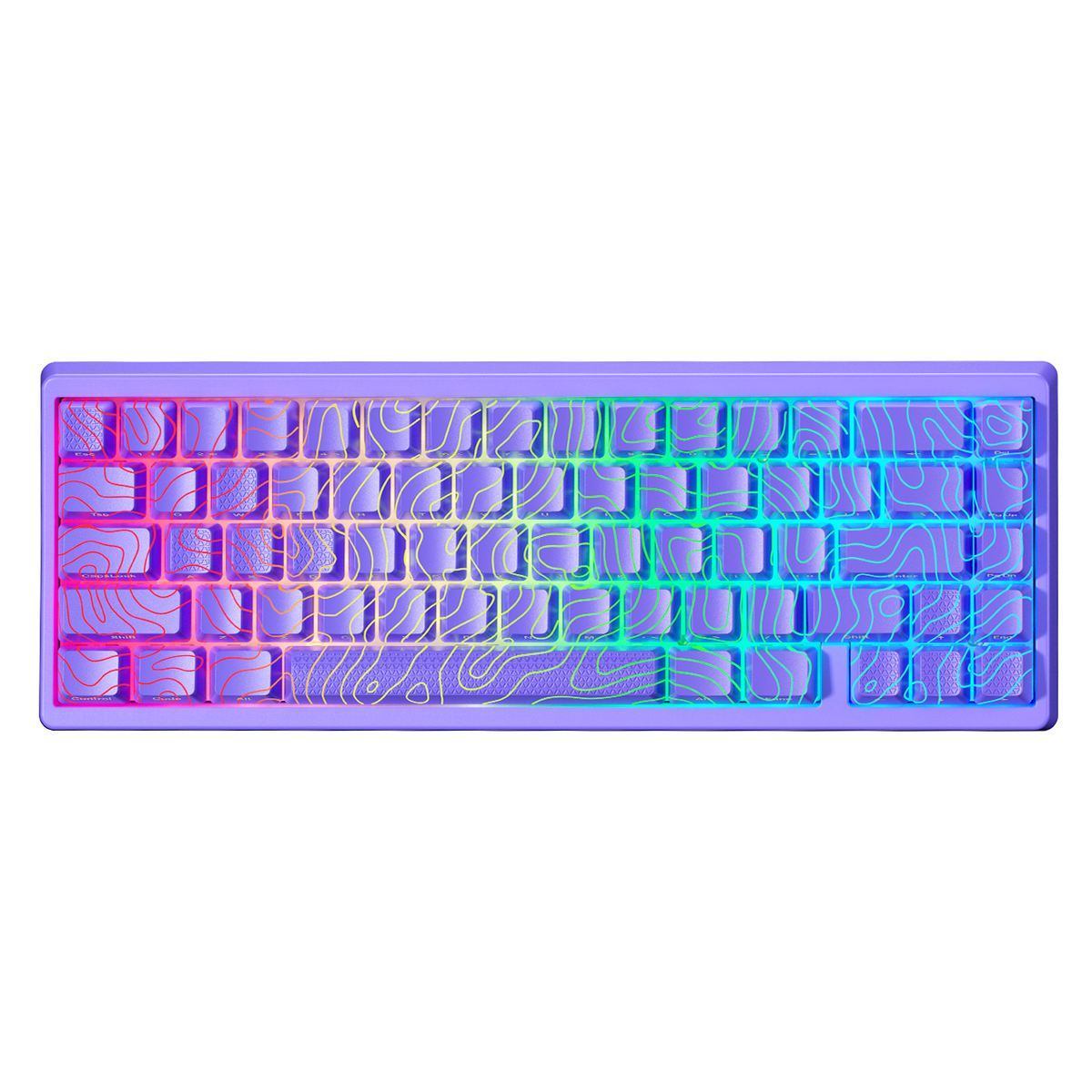 XVX M67 JadeStone Interstellar Black Tri-Mode RGB Mechanical Keyboard - NEXVADO
