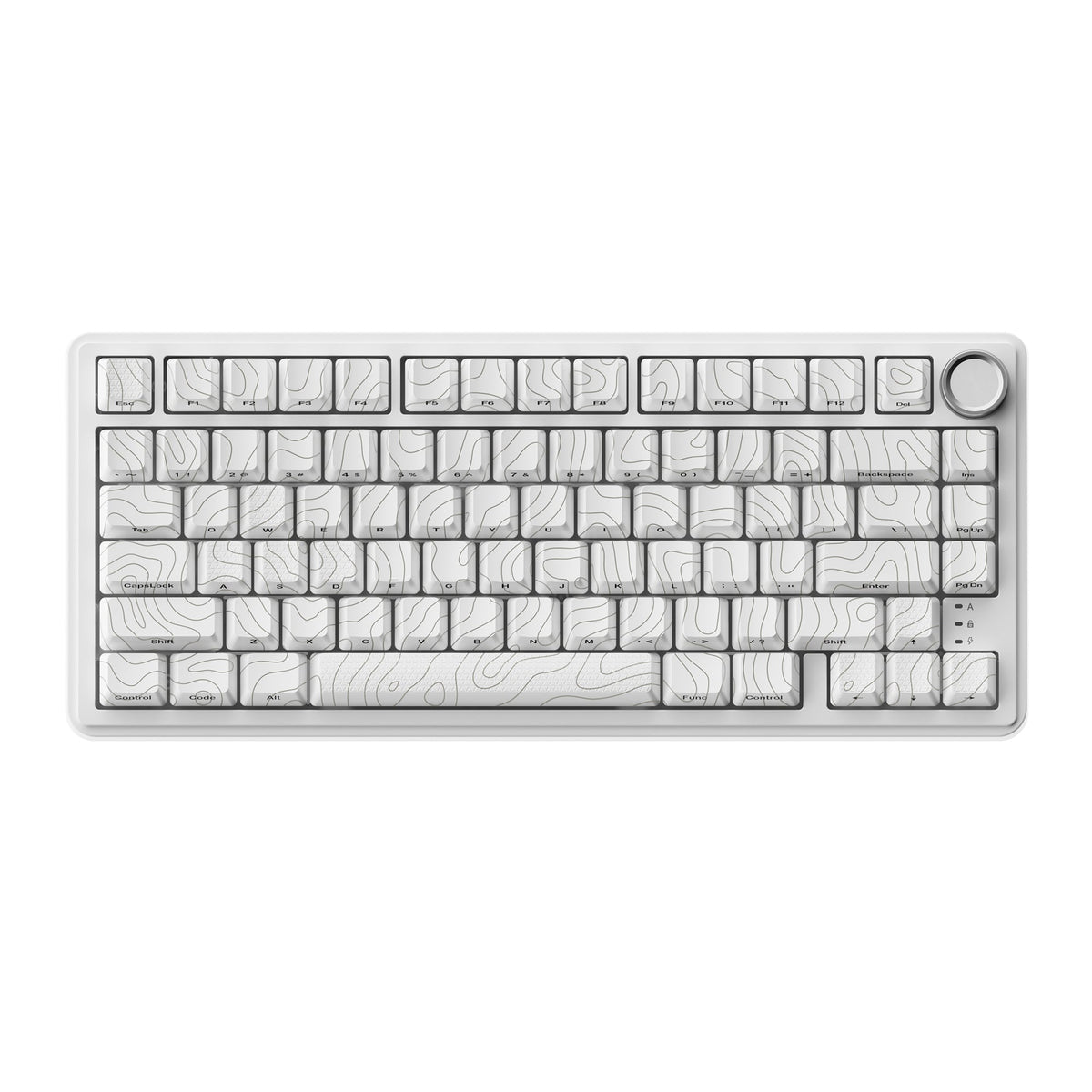 XVX M75 Lumina 75% Tri-Mode RGB Mechanical Keyboard with Knob - NEXVADO