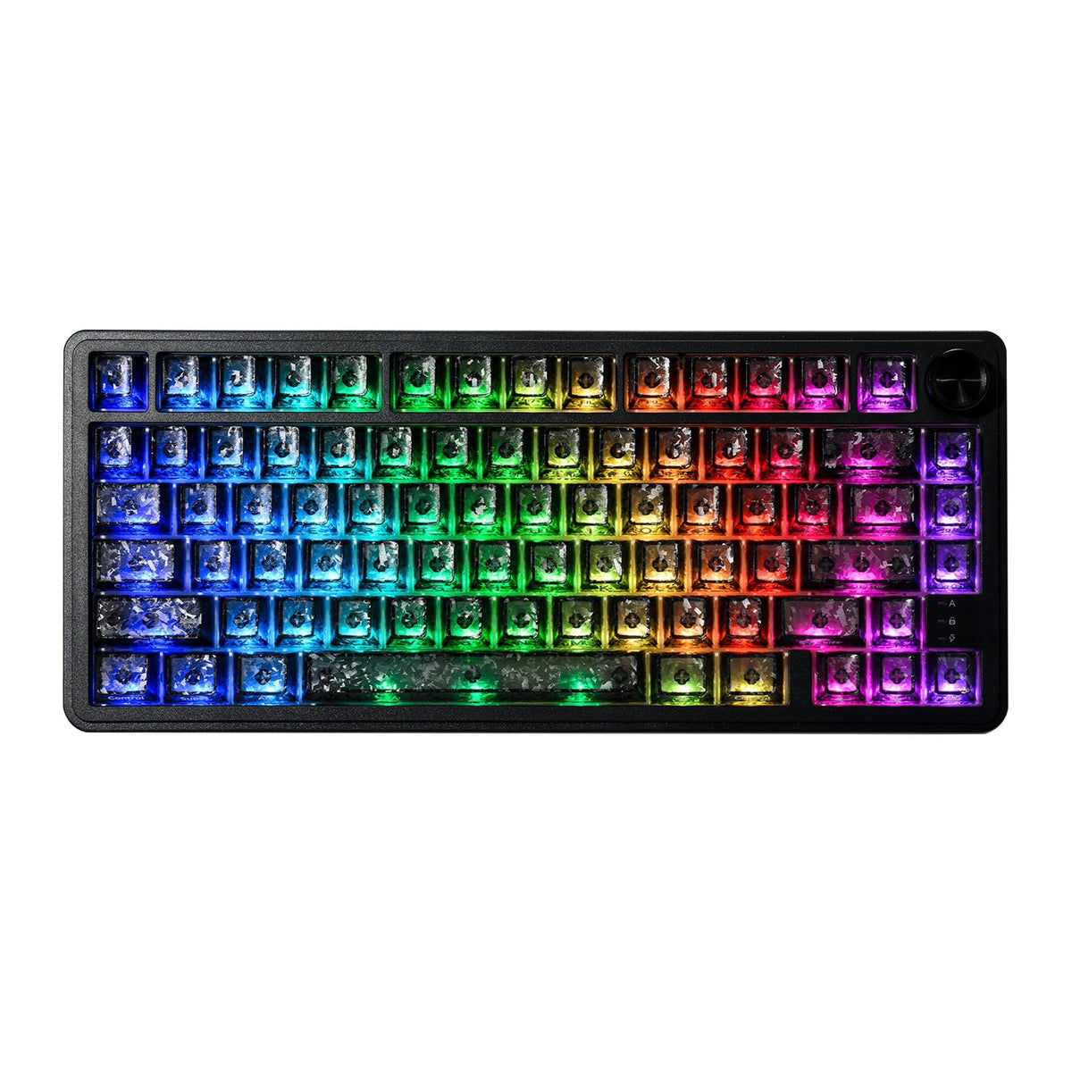 XVX M75 Lumina 75% Tri-Mode RGB Mechanical Keyboard with Knob - NEXVADO