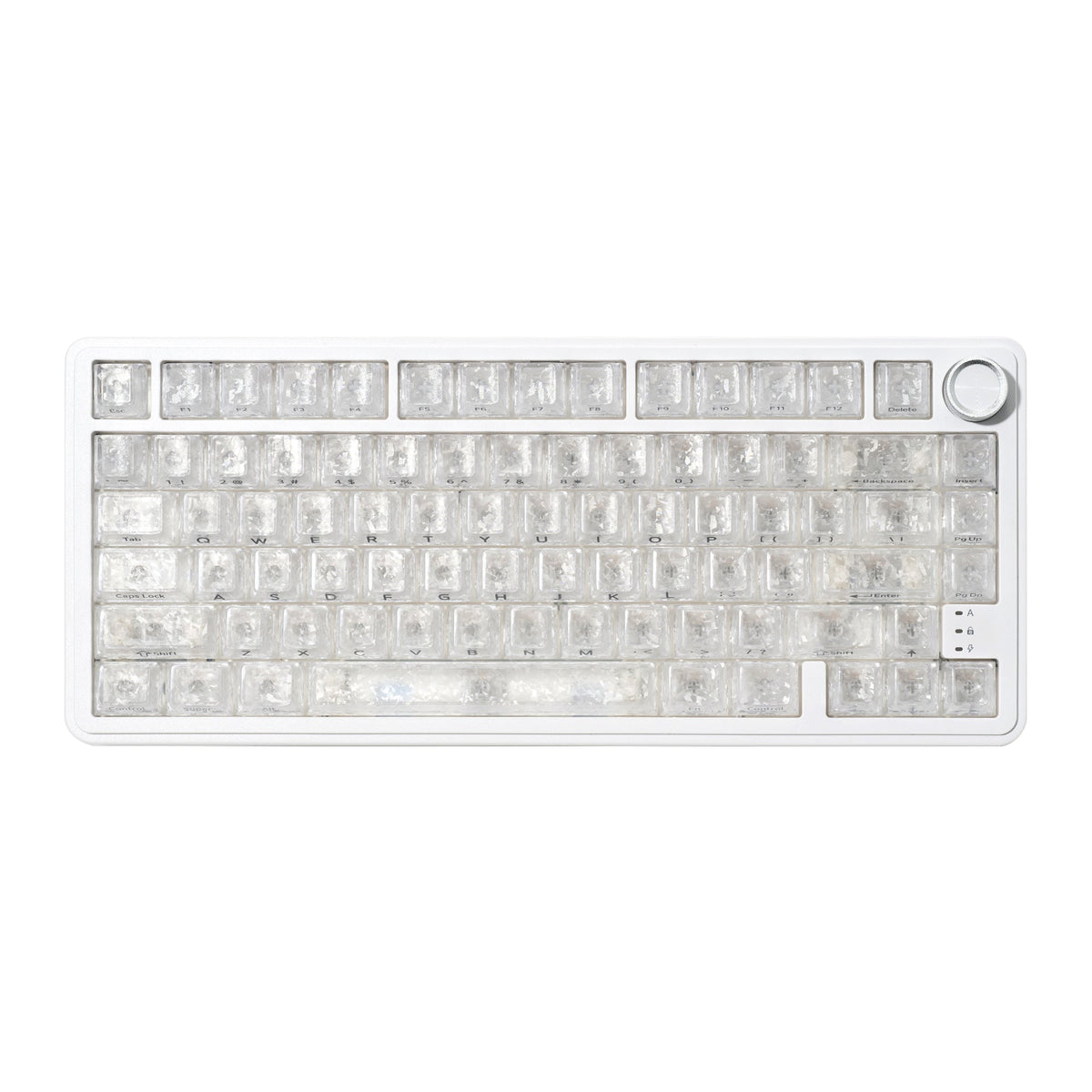 XVX M75 Lumina 75% Tri-Mode RGB Mechanical Keyboard with Knob - NEXVADO