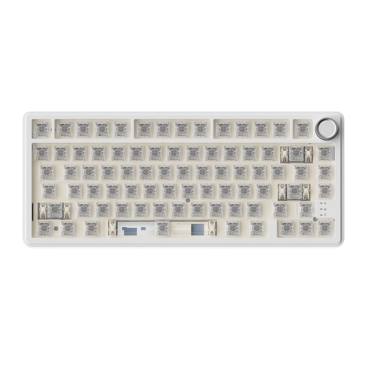 XVX M75 Lumina 75% Tri-Mode RGB Mechanical Keyboard with Knob - NEXVADO